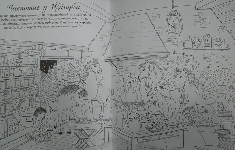 Иллюстрация 29 из 35 для Пони-феи. Раскраски - Симс, Дэвидсон | Лабиринт - книги. Источник: Королева  Кристина