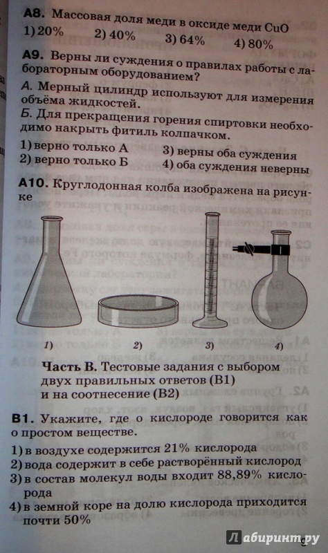 Иллюстрация 3 из 16 для Химия. 8 класс. Контрольные и проверочные работы к учебнику О. С. Габриеляна. Вертикаль. ФГОС - Габриелян, Березкин, Ушакова | Лабиринт - книги. Источник: Юрьева  Яна