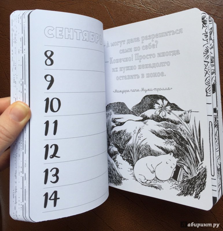 Иллюстрация 10 из 18 для Мой дневник. Муми-тролли. Маленькие радости | Лабиринт - книги. Источник: Петрова  Кристина