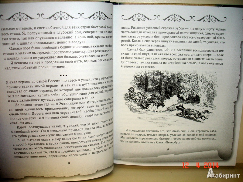 Иллюстрация 6 из 20 для Приключения и путешествия Барона Мюнхгаузена - Рудольф Распе | Лабиринт - книги. Источник: Kassavetes
