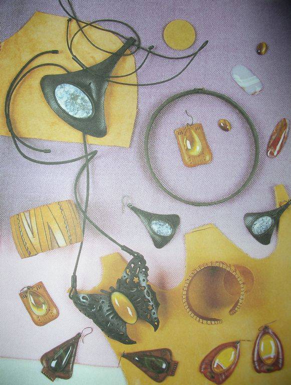 Иллюстрация 5 из 10 для Стильные штучки из кожи и ткани - Тамара Котова | Лабиринт - книги. Источник: Мариста