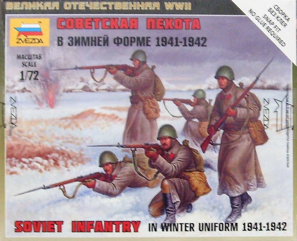 Иллюстрация 12 из 16 для Советская пехота 1941-42 гг. (зима) (6197) | Лабиринт - игрушки. Источник: Соловьев  Владимир