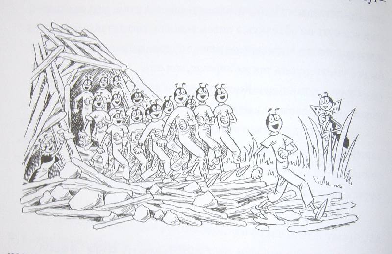 Иллюстрация 40 из 41 для Муравьи не сдаются - Ондржей Секора | Лабиринт - книги. Источник: Челла