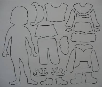 Иллюстрация 3 из 11 для Трафареты пластиковые. Наряди девочку | Лабиринт - игрушки. Источник: Д@н@я