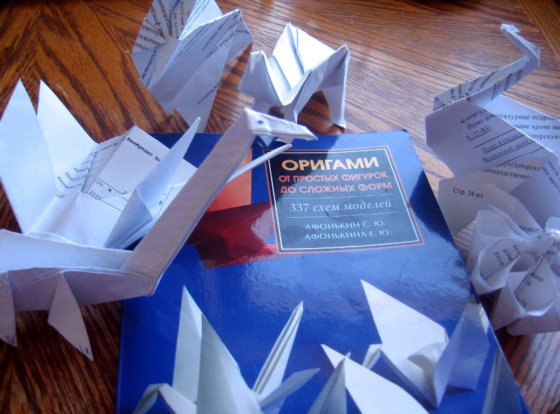 Иллюстрация 5 из 5 для Оригами. От простых фигурок до сложных форм. 337 схем моделей - Афонькин, Афонькина | Лабиринт - книги. Источник: Tati08