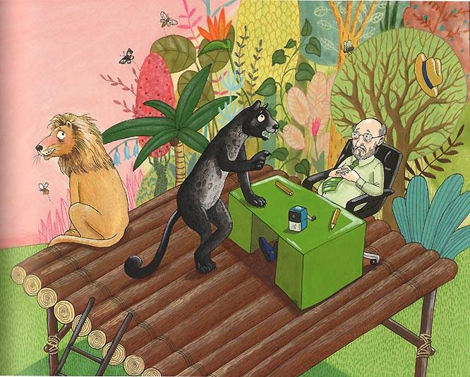 Иллюстрация 3 из 39 для Пантера в чудесном саду - Карау Мартин | Лабиринт - книги. Источник: sobaka