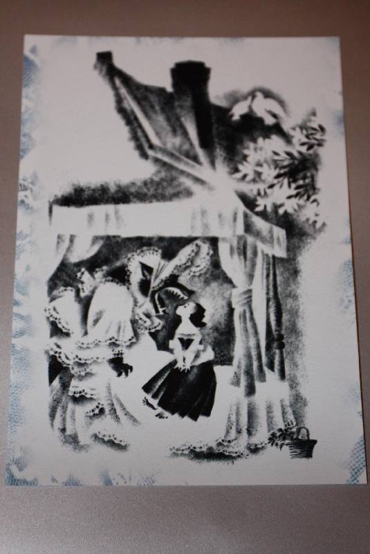 Иллюстрация 13 из 14 для Сказки матушки Гусыни. В открытках - Шарль Перро | Лабиринт - сувениры. Источник: Читатель Книг
