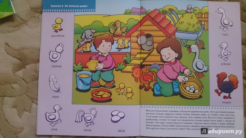 Иллюстрация 12 из 25 для В деревне и на даче. Занятия с детьми от 1 до 2 лет | Лабиринт - книги. Источник: Беликова  Маргарита