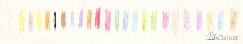 Иллюстрация 2 из 3 для Карандаши 24 цвета с европодвесом (275100) | Лабиринт - канцтовы. Источник: Трубадур