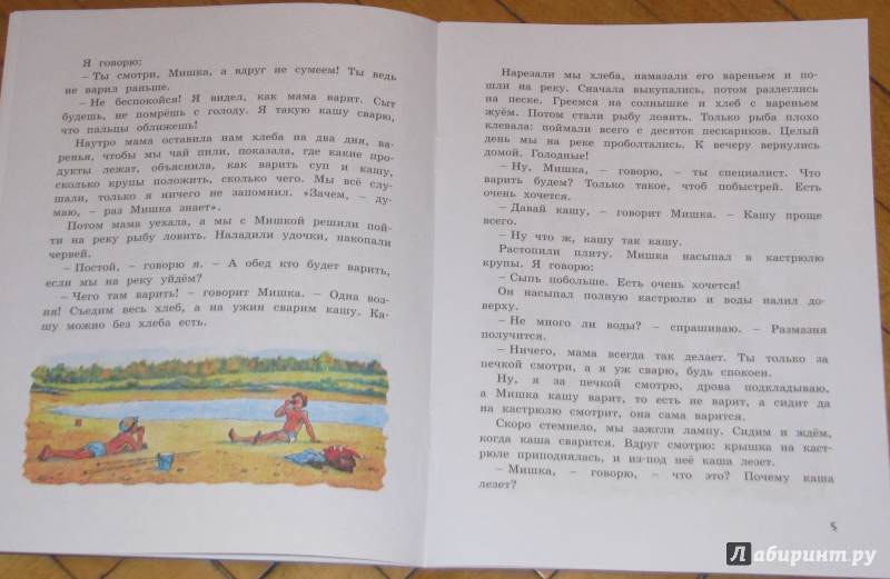 Иллюстрация 35 из 42 для Мишкина каша - Николай Носов | Лабиринт - книги. Источник: Штерн  Яна