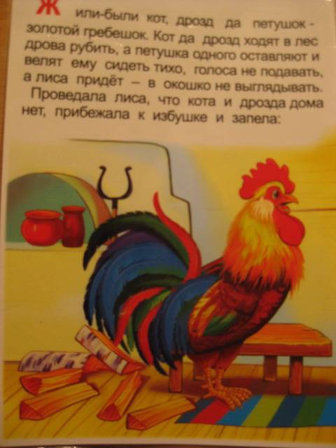 Иллюстрация 1 из 9 для Книжка-непромокашка: Петушок-золотой гребешок | Лабиринт - книги. Источник: Сонтьяжка