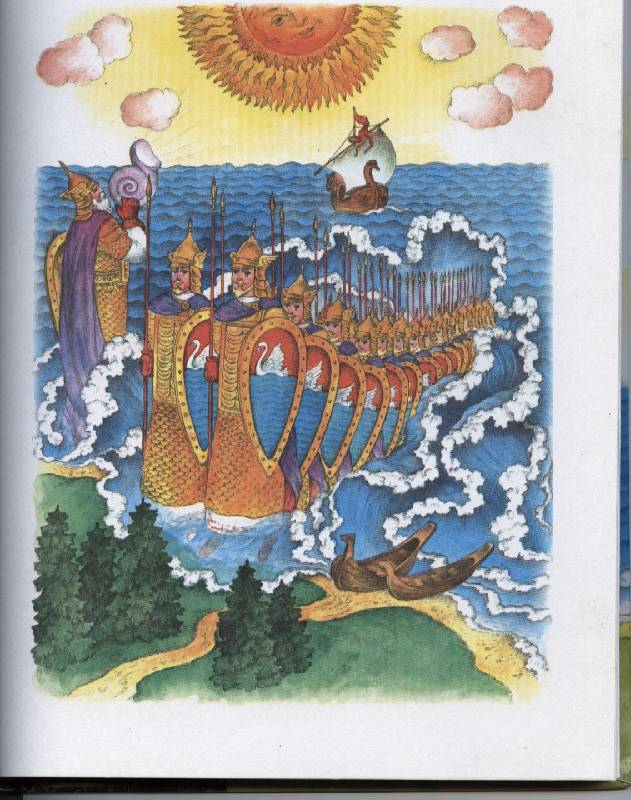 Иллюстрация 20 из 71 для Сказки - Александр Пушкин | Лабиринт - книги. Источник: Lidiya