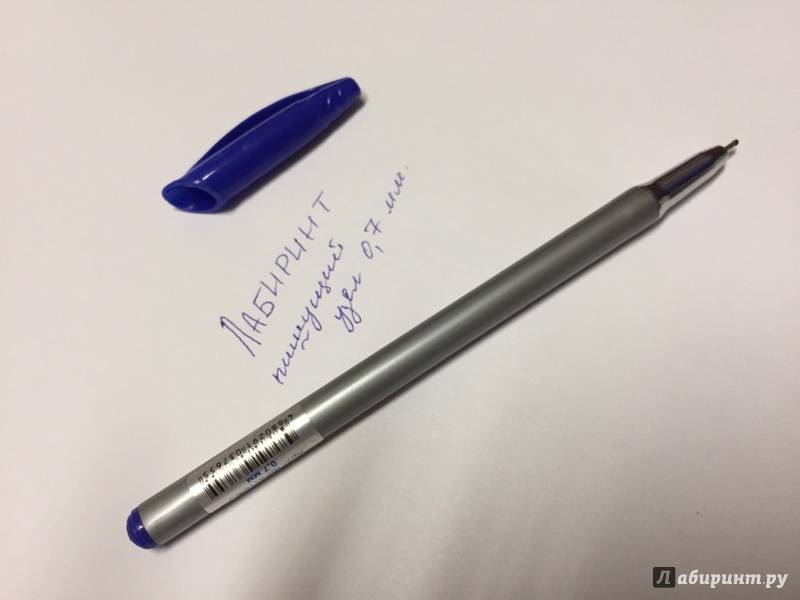 Иллюстрация 3 из 24 для Ручка шариковая (0,7 мм, синий) (IBP4110/BU) | Лабиринт - канцтовы. Источник: К  Лилия