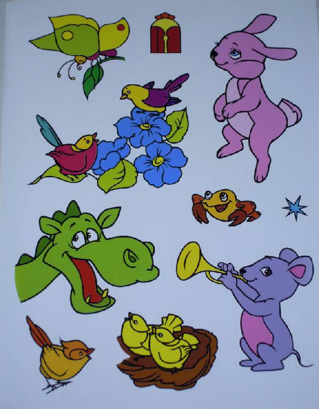 Иллюстрация 1 из 9 для Раскраски с наклейками. Страна фей | Лабиринт - книги. Источник: Iwolga