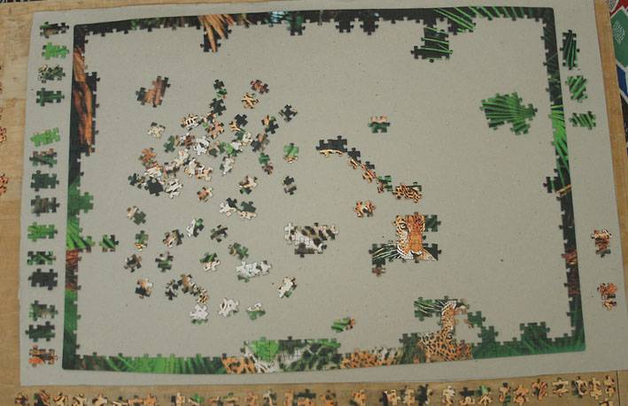 Иллюстрация 3 из 6 для Step Puzzle-1000 79011 Леопард у воды | Лабиринт - игрушки. Источник: Ёжик