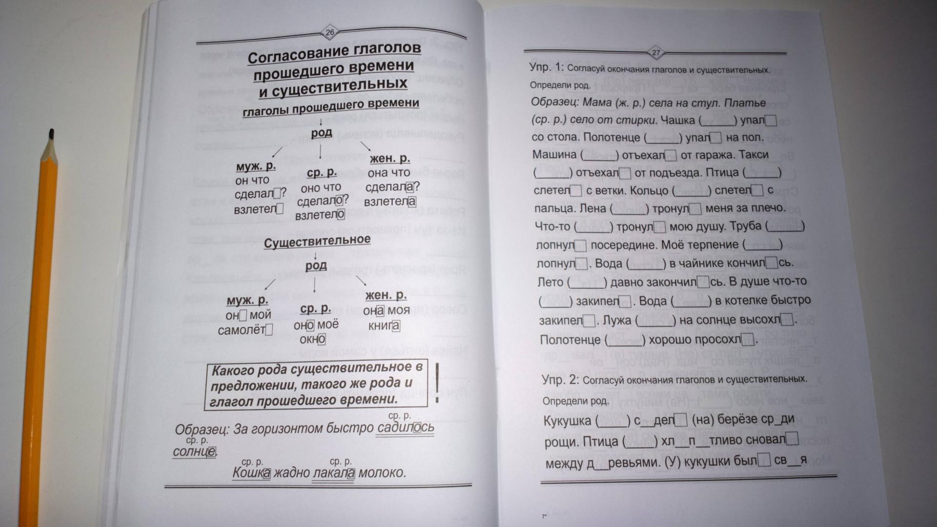 Иллюстрация 10 из 17 для Глагол: русский язык легко и быстро - Марина Зотова | Лабиринт - книги. Источник: Надежда