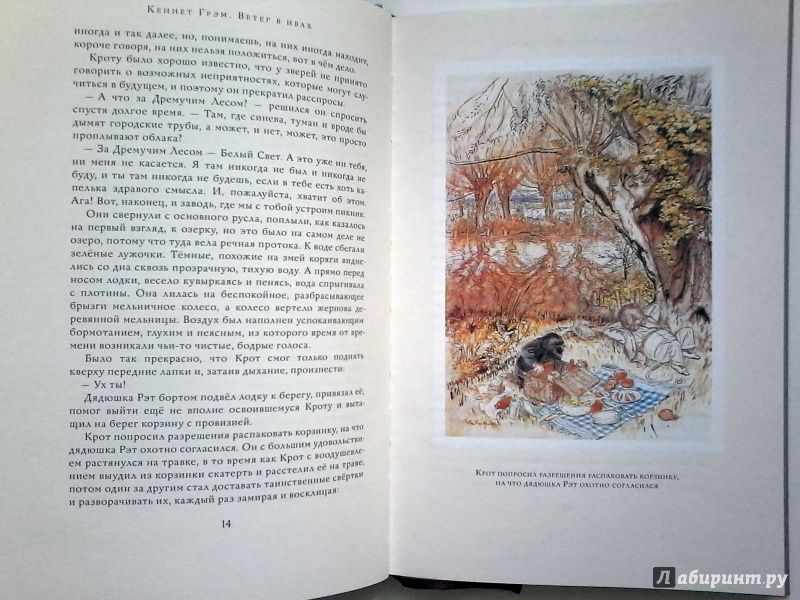Иллюстрация 42 из 54 для Ветер в ивах - Кеннет Грэм | Лабиринт - книги. Источник: leontyua