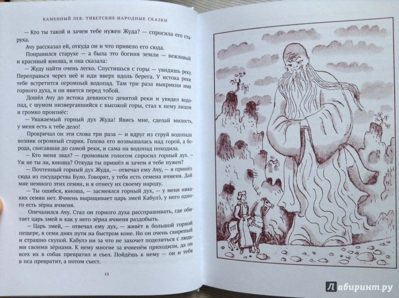 Иллюстрация 10 из 33 для Каменный Лев. Тибетские народные сказки | Лабиринт - книги. Источник: Lapchi