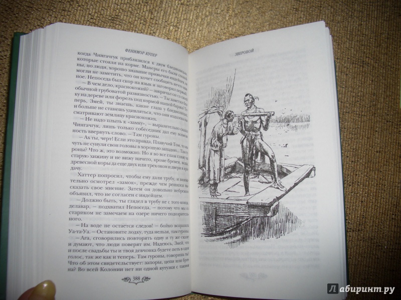 Иллюстрация 26 из 41 для Зверобой - Джеймс Купер | Лабиринт - книги. Источник: BlackStar