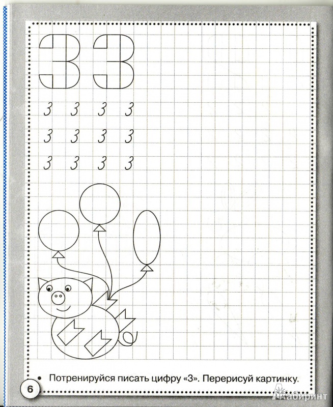 Иллюстрация 2 из 12 для Рабочая тетрадь дошкольника. Прописи в клеточку. ФГОС | Лабиринт - книги. Источник: Трубадур