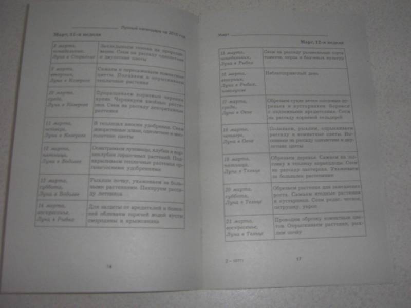 Иллюстрация 7 из 19 для Лунный календарь садовода и огородника на 2010 год | Лабиринт - книги. Источник: Лилианна