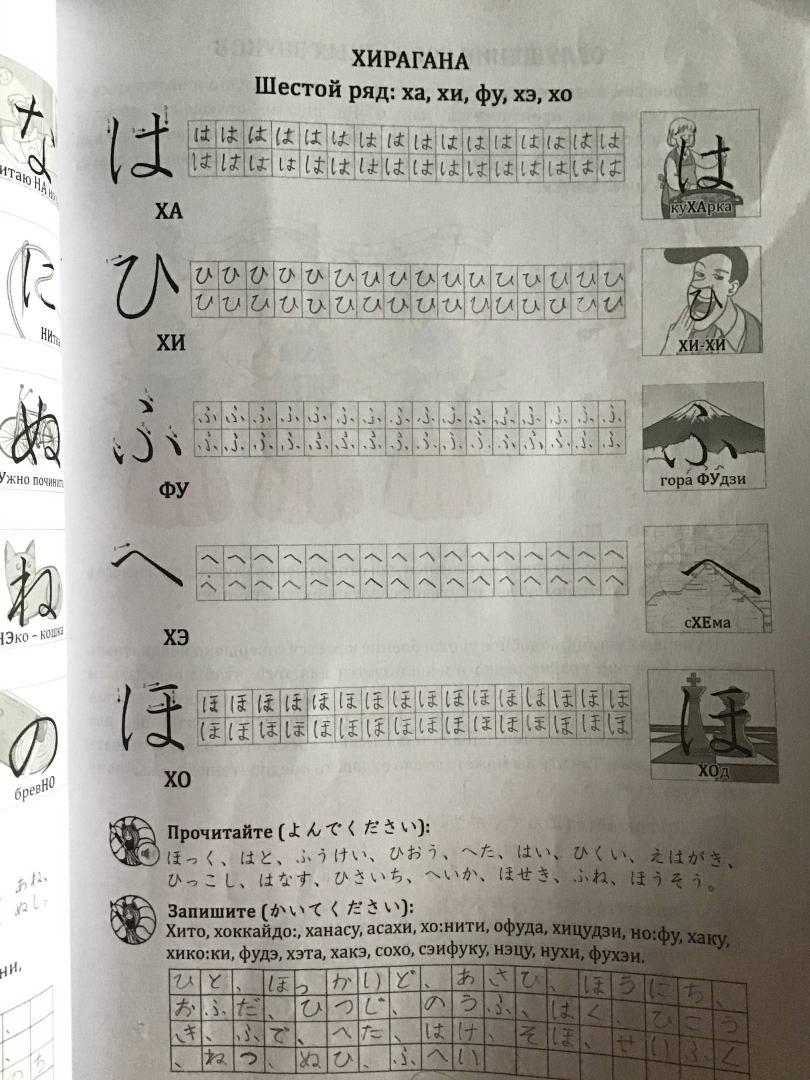 Иллюстрация 180 из 204 для Японская азбука. Учебное пособие - Анна Буландо | Лабиринт - книги. Источник: RainbowSh.