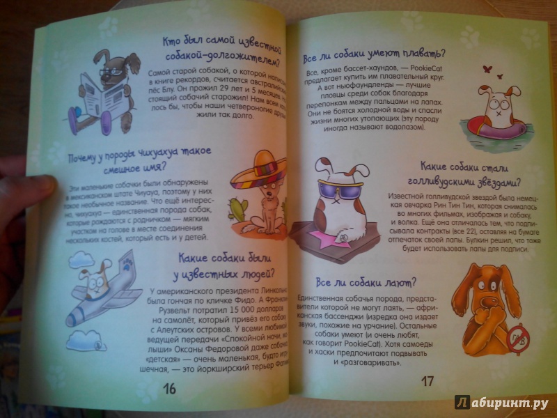 Иллюстрация 15 из 21 для Почему собака лает и еще 100 ответов на детские "почему" про собак - Брюгген Ван | Лабиринт - книги. Источник: Александра Джейлани