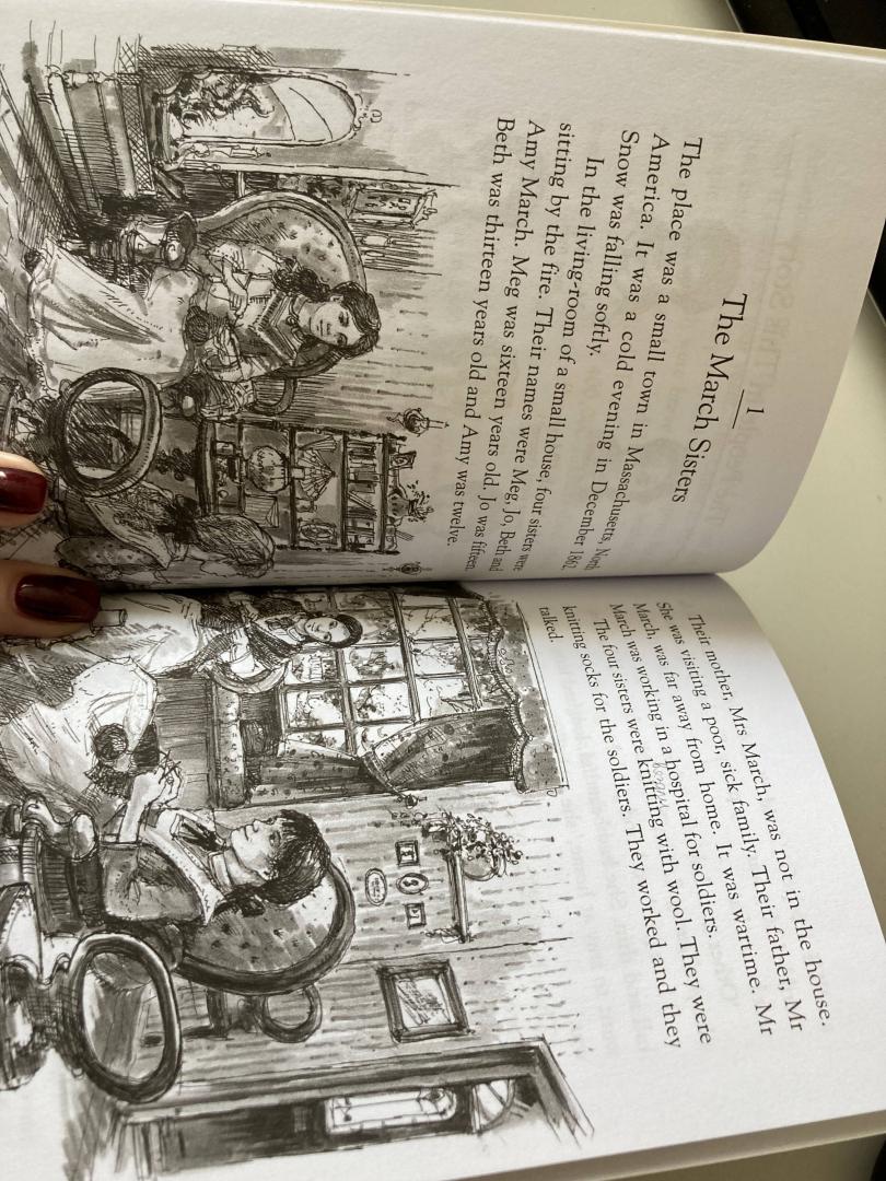 Иллюстрация 4 из 6 для Little Women - Louisa Alcott | Лабиринт - книги. Источник: Bass Katrin
