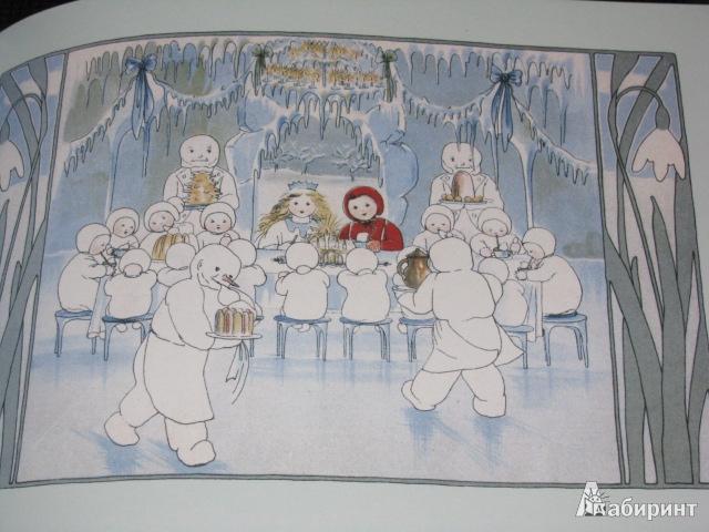 Иллюстрация 30 из 35 для Манечка и снежинки - фон Олферс | Лабиринт - книги. Источник: Nemertona