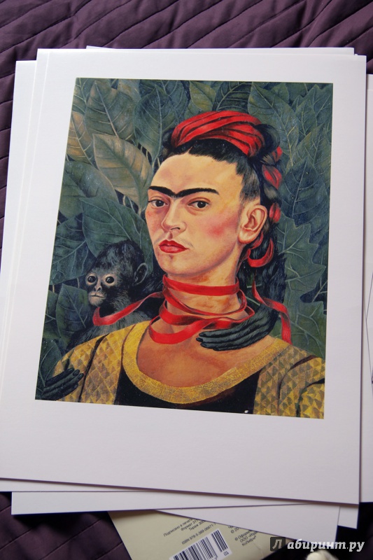 Иллюстрация 13 из 16 для Фрида Кало. Картины | Лабиринт - сувениры. Источник: Vera Grey