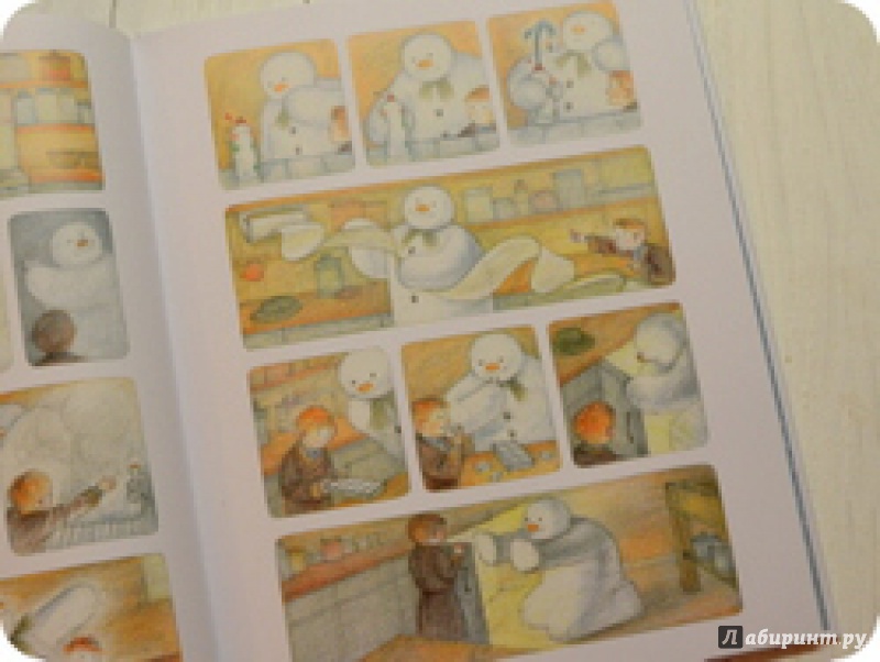 Иллюстрация 28 из 99 для Снеговик. Снеговик снежный пёс. Комплект из 2-х книг - Бриггс, Одус | Лабиринт - книги. Источник: anne-d-autriche