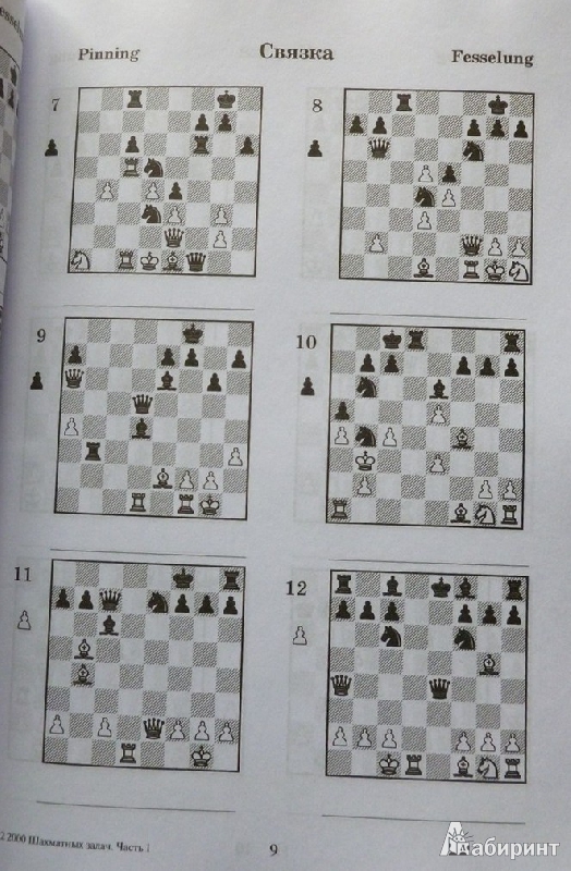 Иллюстрация 5 из 5 для 2000 шахматных задач. 1-2 разряд. Часть 1. Связка. Двойной удар - Костров, Белявский | Лабиринт - книги. Источник: дева