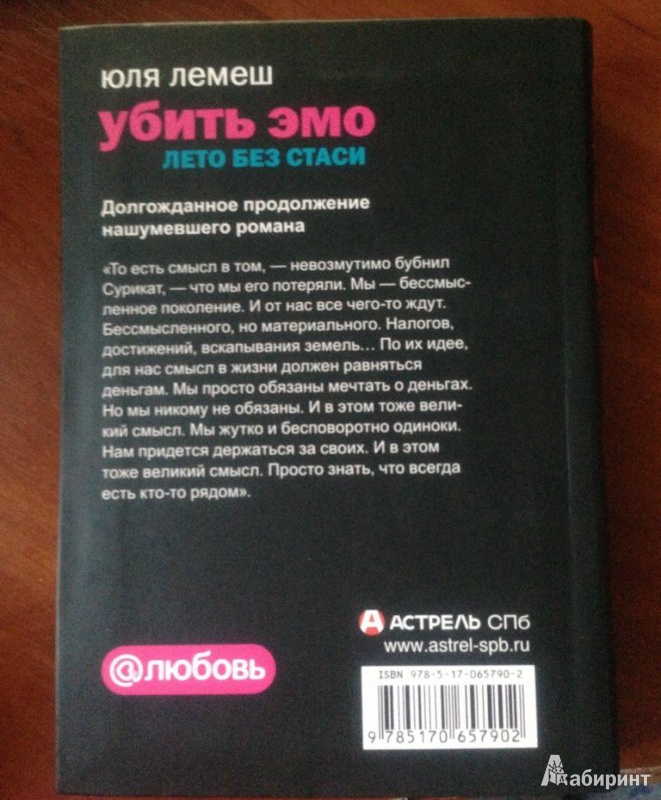 Иллюстрация 3 из 16 для Убить эмо. Лето без Стаси - Юля Лемеш | Лабиринт - книги. Источник: Каштанчик