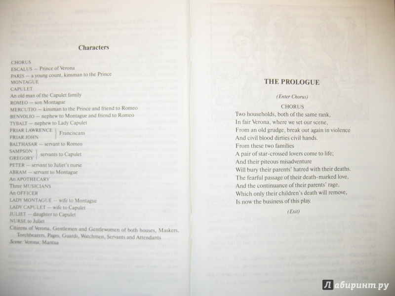 Иллюстрация 18 из 54 для Ромео и Джульетта (на английском языке) - Уильям Шекспир | Лабиринт - книги. Источник: RoMamka