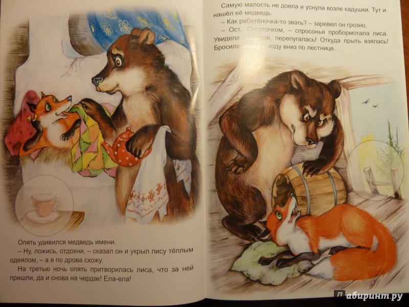 Иллюстрация 16 из 27 для Лиса и медведь | Лабиринт - книги. Источник: dashenka200621