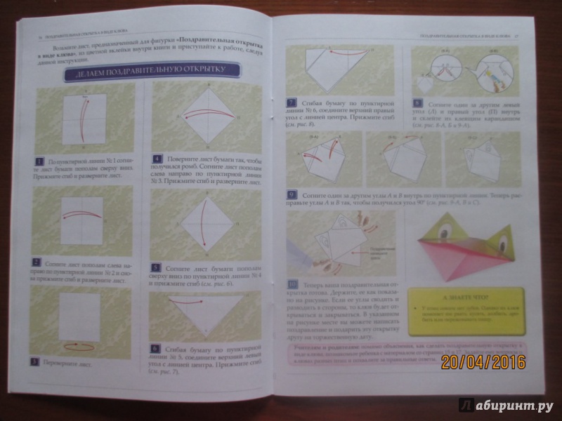 Иллюстрация 19 из 37 для Оригами. Волшебство из бумаги. Книга 1 | Лабиринт - книги. Источник: Марина Епифанцева