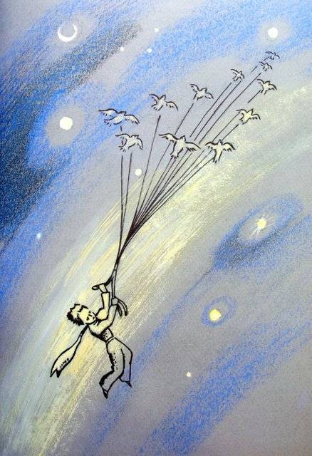 Иллюстрация 5 из 18 для Маленький принц - Антуан Сент-Экзюпери | Лабиринт - книги. Источник: Валерия