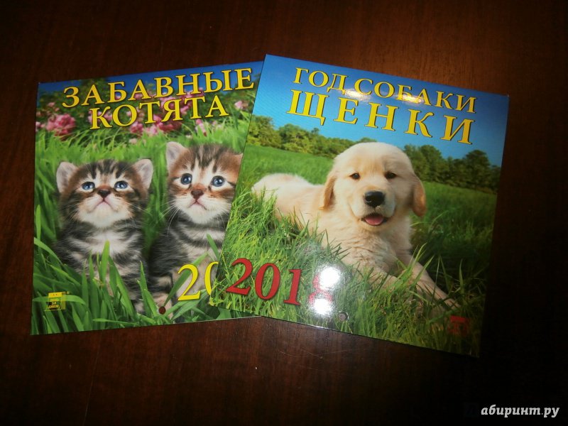 Иллюстрация 3 из 12 для Календарь настенный на 2018 год "Год собаки. Щенки" (30808) | Лабиринт - сувениры. Источник: Tiger.
