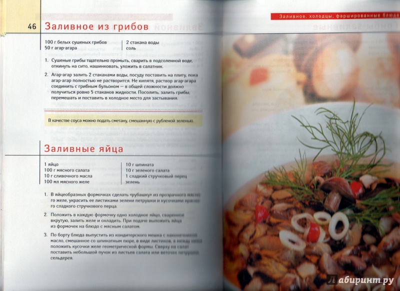 Иллюстрация 7 из 9 для Заливное, холодцы, фаршированные блюда | Лабиринт - книги. Источник: yasmeenka