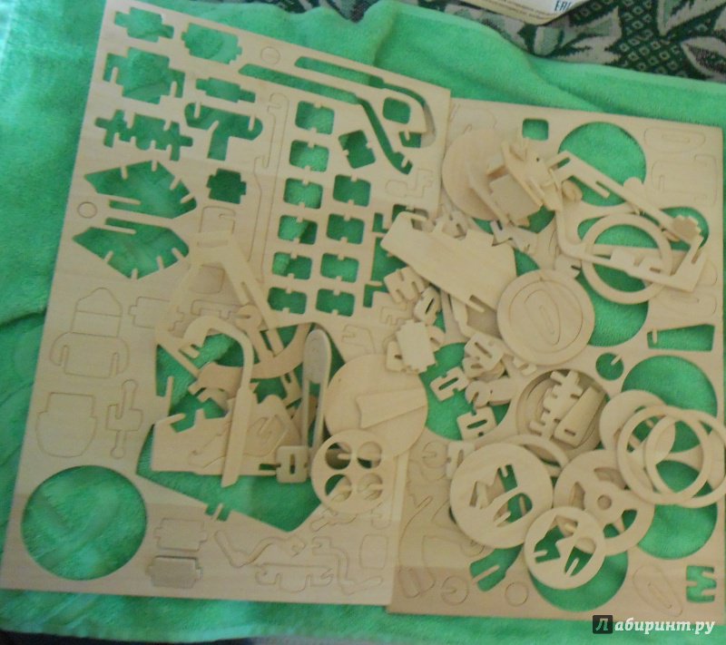 Иллюстрация 2 из 7 для Сборная деревянная модель "Чоппер" | Лабиринт - игрушки. Источник: Караман  Екатерина
