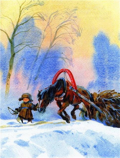 Иллюстрация 24 из 54 для Русские поэты XIX века. Детям | Лабиринт - книги. Источник: Гостья
