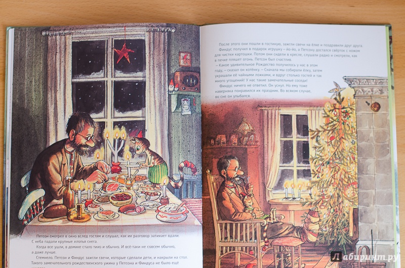 Иллюстрация 45 из 150 для Рождество в домике Петсона - Свен Нурдквист | Лабиринт - книги. Источник: Tatianka_G