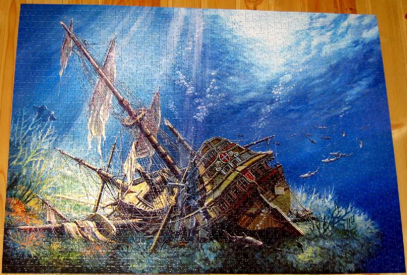 Иллюстрация 2 из 14 для Puzzle-2000. Затонувший корабль (С-200252) | Лабиринт - игрушки. Источник: Губяткин  Павел Владимирович