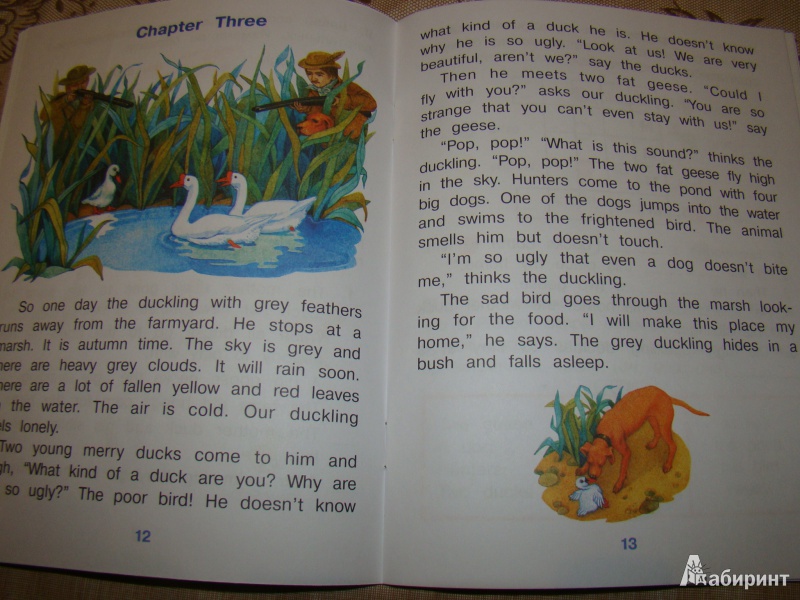 Иллюстрация 9 из 31 для Гадкий утёнок=The Ugly Duckling | Лабиринт - книги. Источник: Лысова  Анна Григорьевна