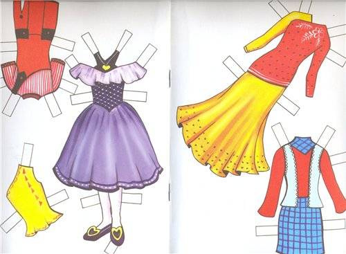 Иллюстрация 4 из 4 для Бумажная кукла Таня | Лабиринт - книги. Источник: Крылова  Светлана Александровна