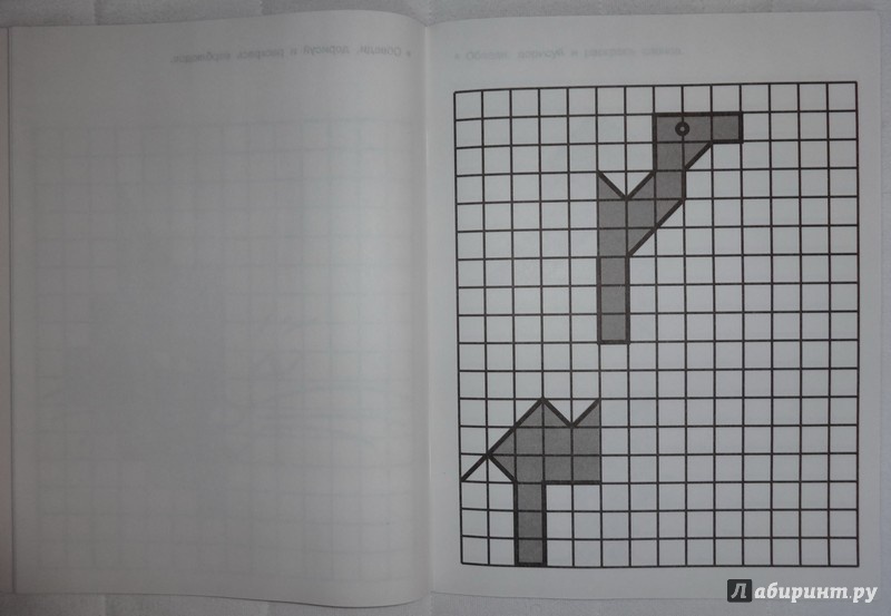 Иллюстрация 12 из 23 для Рисуем по клеточкам и точкам | Лабиринт - книги. Источник: dragon_stacy