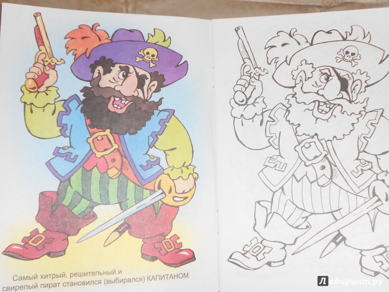 Иллюстрация 2 из 9 для Пираты | Лабиринт - книги. Источник: Буссель  Надежда