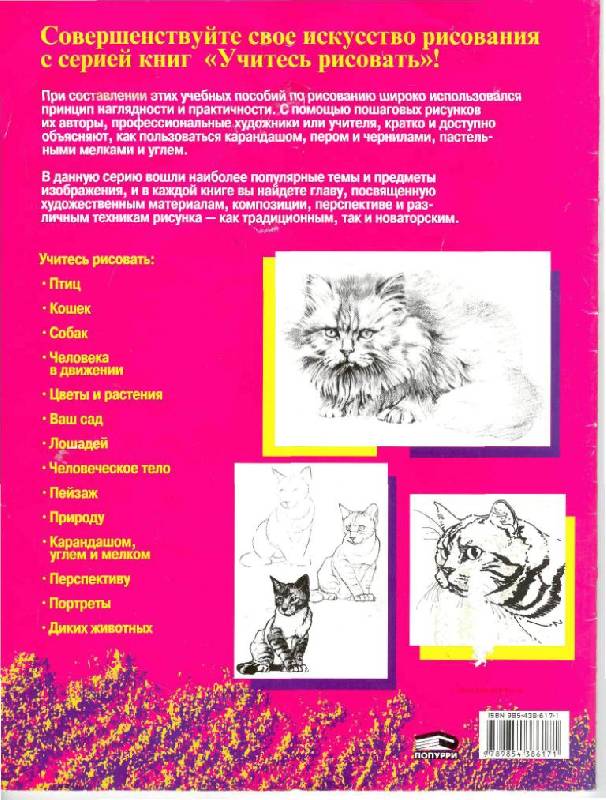 Иллюстрация 16 из 39 для Учитесь рисовать кошек - Дэвид Браун | Лабиринт - книги. Источник: Юта