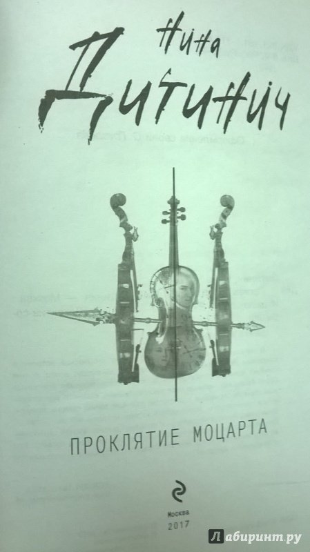 Иллюстрация 12 из 15 для Проклятие Моцарта - Нина Дитинич | Лабиринт - книги. Источник: Марина