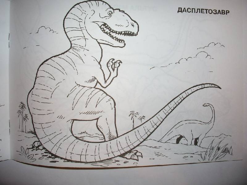Иллюстрация 3 из 5 для Мир животных: Динозавры-2 (раскраска) | Лабиринт - книги. Источник: Tiger.